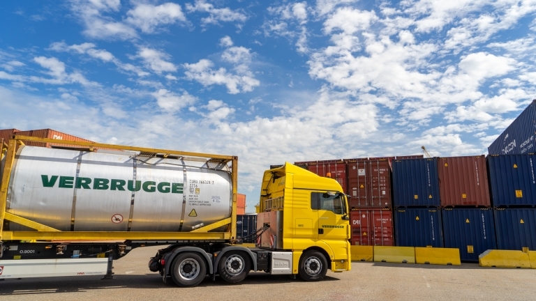 Verbrugge Internationale Wegtransporten | Multimodaal container transport