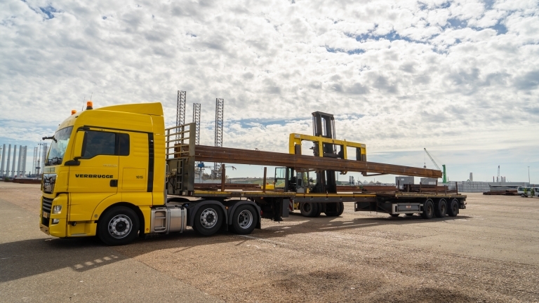 Verbrugge International Road Transport | Multifunctional trailers for oversized cargo